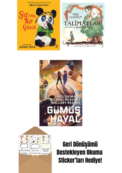 Şu Nun Bir Günü + Talimatlar Ciltli + Gümüş Hayal Ara Dünya 2 Ciltli