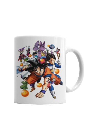 Dragon Ball Z 04 Kupa Bardak Porselen Karışık