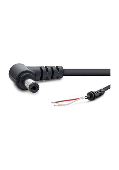 Notebook Adaptör Kablosu 5.5 2.5 L Tip 30w-90w 1.2m Siyah Hdx5537