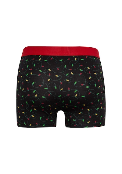 Defacto Erkek Yılbaşı Temalı Boxer E0044ax24cwbk81 Siyah