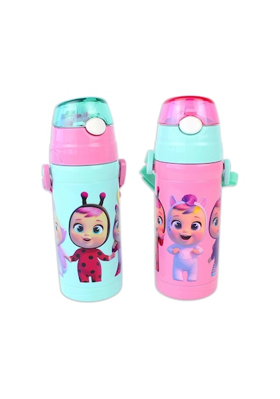 Dolphin Cry-4878 Baby Plastik Matara 500ml Çok Renkli