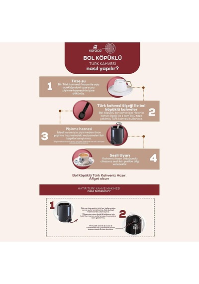 Hatır Plus 2 In 1 Kahve Makinesi Rosie Brown Çok Renkli