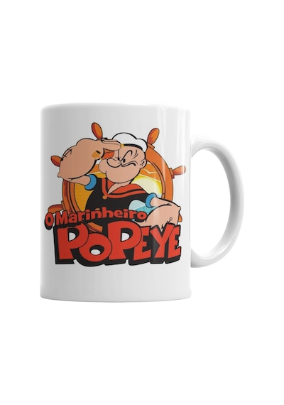 Popeye Temel Reis Kupa Bardak Porselen No33121 Karışık