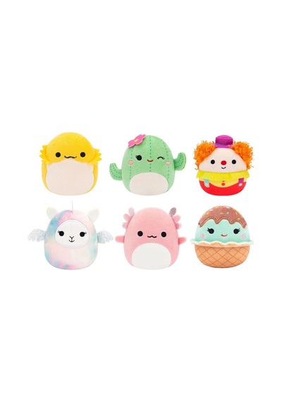 Mallows 6'lı Figür Paketi Pembe