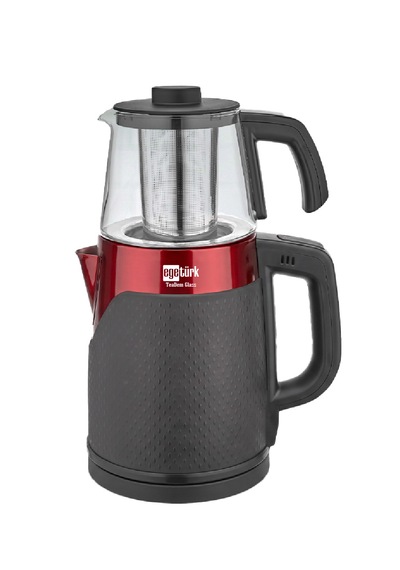 Egetürk ECM-119 Coverlı 1.7 LT Cam Demlik Elektrikli Çay Makinesi