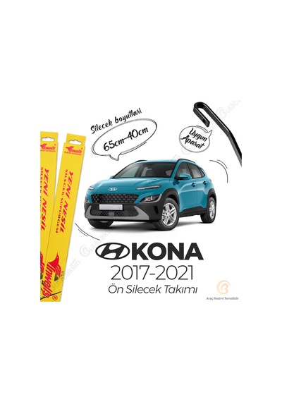 Hyundai Kona Muz Silecek Takımı 2017-2021 İnwells