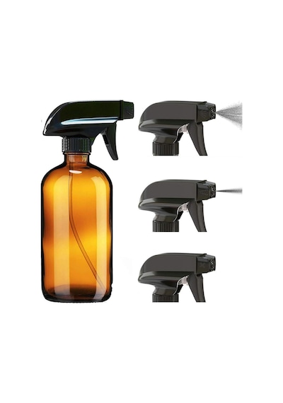 Amber Plastik Triger Kapak Sprey Şişe 500 Ml