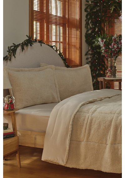 Karaca Home Balmy Cozy Comfort/uyku Seti Çift Kişilik Bej Bej