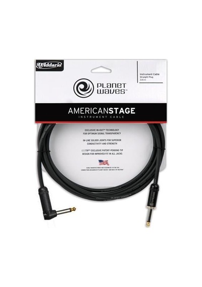 Planet Waves Pwamsgra20 American Stage Inst Cable Ra 20 6 Metre Korozyona Dayanıklı - Saf Sinyal - L Açılı