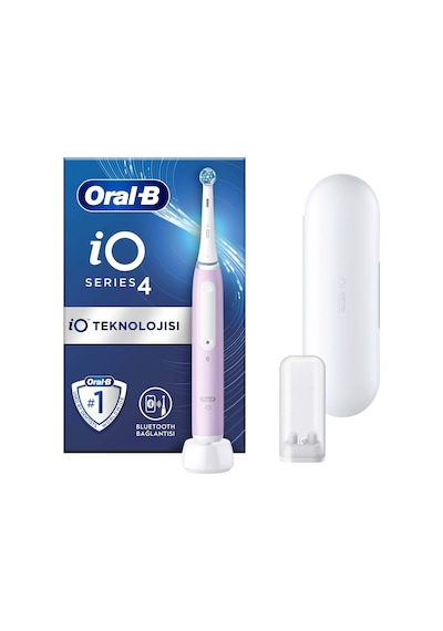 Oral-B iO 4 Şarjlı Diş Fırçası Eflatun