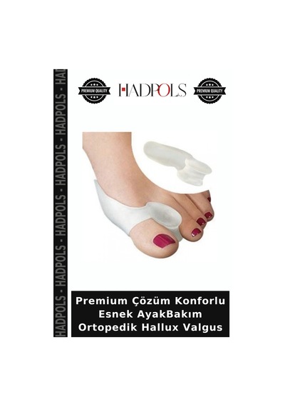 Premium Çözüm Konforlu Esnek Ayakbakım Ortopedik Hallux Valgus