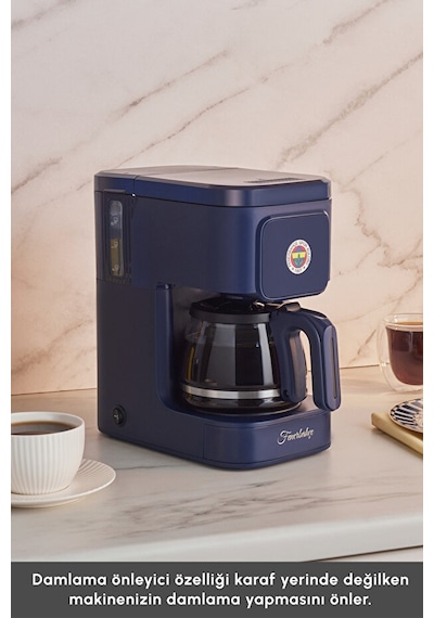 Karaca Just Coffee Aroma 2 İn 1 Fenerbahçe Filtre Kahve Ve Çay Demleme Makinesi