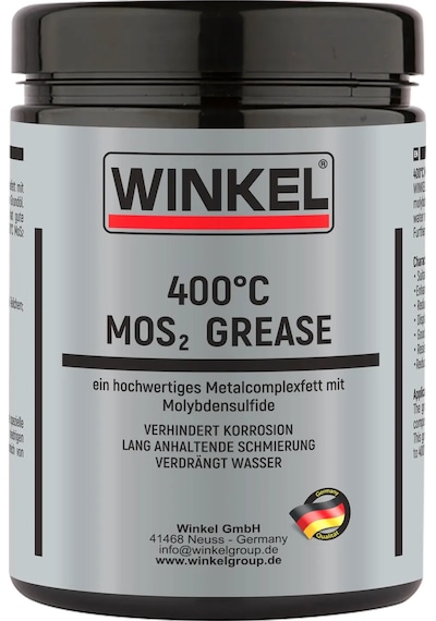 Winkel 150217 MOS2 Grease 400 C Derece Yüksek Isı Gres Yağı - 1 KG