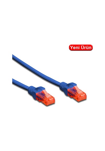 Digitus Dk-1617-020-b Cat6 Utp Lszh Patch Kablo 2 M Mavi 5'li Paket