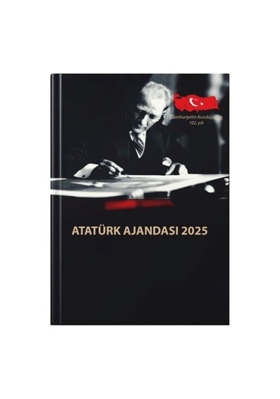 Atatürk Ajandası - Ciltli 2025 Siyah