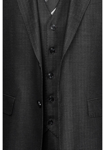 İlayda Emir Luxury, İtalyan Kesim, Slim Fit, Blazer, Çizgili, Erkek Takım Antrasit - Gri İlayda Emir Luxury, İtalyan Kesim, Slim Fit, Blazer, Çizgili, Erkek Takım Antrasit - Gri