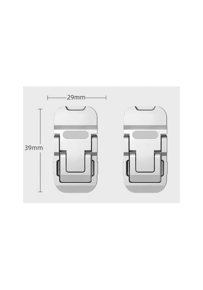 2&apos Li Paket Ayarlanabilir Laptop Standı - 2 Kademeli Ergonomik Yükseltici, Katlanabilir Taşınabilir Notebook Tutucu, Kaymaz Silikon Pedli Hafif Dizüstü Bilgisayar Standı