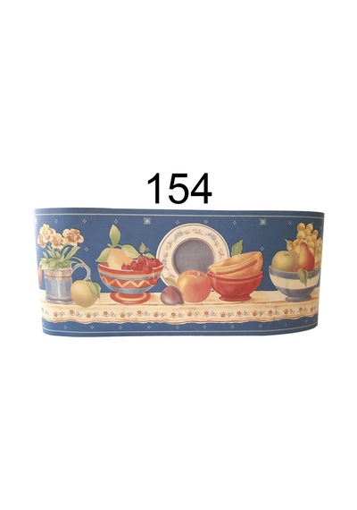 Papatya Duvar Bordürü 15Cm - 10M