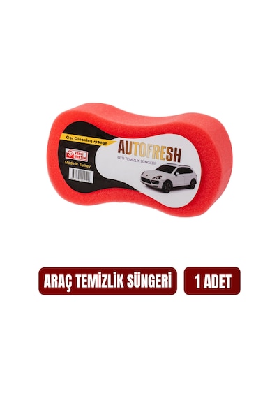 Oto Kıvrımlı Yumuşak Sünger Çok Amaçlı Araç Süngeri Araba Yıkama Ve Temizleme 1 Adet