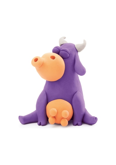 Hey Clay Yaratıcı Kil Seti - Cow