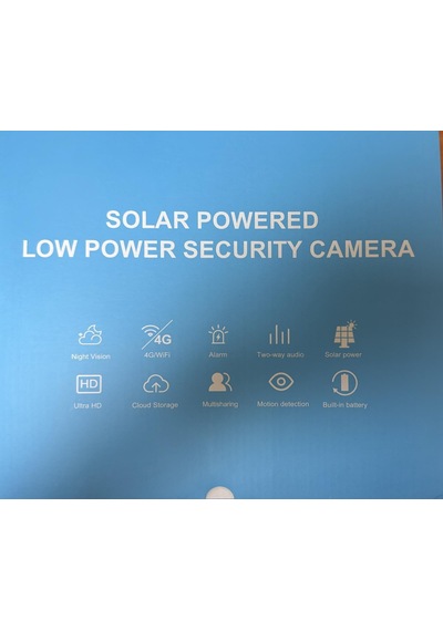 O-kam 7050 3 Lens Siren + Mikrofon + Hoparlör 10x Optic Wifi Solar Güneş Panelli Kamera