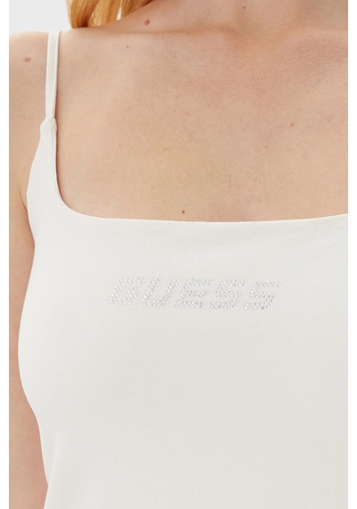 Guess Bayan Top V5gp22 J1314 G056 Krem Krem