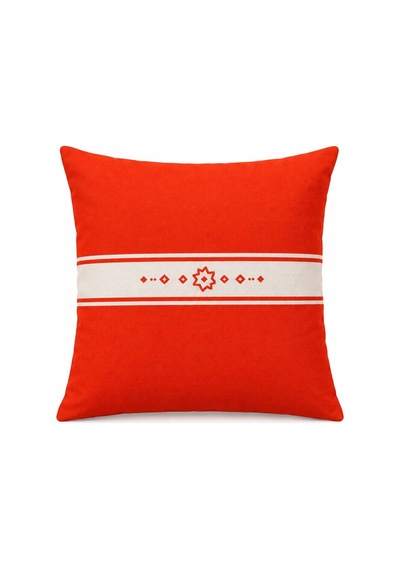 Orange Bone Serisi Kırlent Kılıfı Twill Kumaş Gizli Fermuar 43x43 Cm Koyu Turuncu - 916508067 Koyu Turuncu