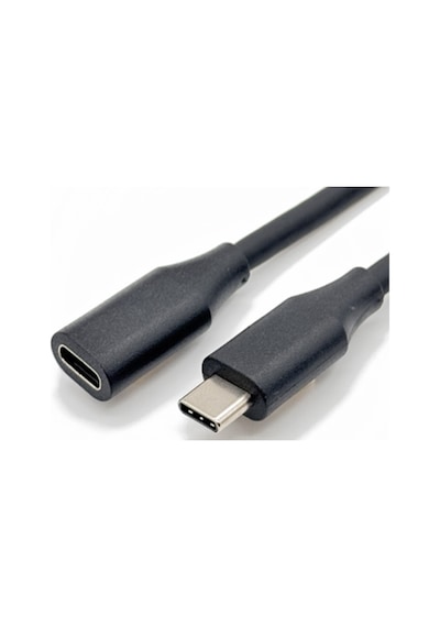 Lunatic 7090 1.5 Metre Usb3.2 Type C 3.1 4k 10gbps 60w Pvc Kablo Erkekten Dişiye Uzatma 4k 60hz 16 Çekirdekli Bakır Kablo