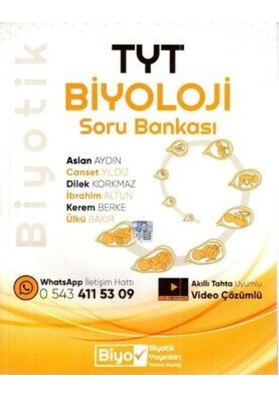 Biyotik Tyt Biyoloji Soru Bankası 2023-2024