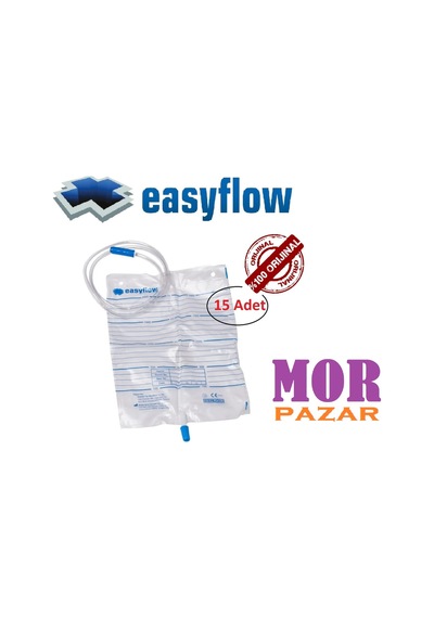 Musluklu Steril Idrar Torbası 2000 Ml 15'li Paket