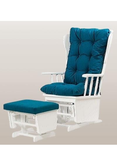 Sandalye Zus301 Model 90477 Mama Puflu Sallanan Ahşap Lake Beyaz Ayak El Yapım