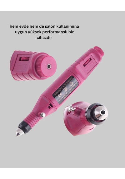 Profesyonel Tırnak Matkap Makinesi - Usb Şarjlı, Ayarlanabilir Hız, Düşük Titreşimli Ve Sessiz Çalışma