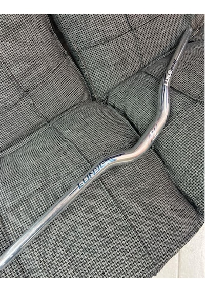 Lunje 78 Cm 35 Rise Açılı Alüminyum 31,8mm Mtb Freeride Gidon Bisiklet Gidonu Direksiyonu Krom
