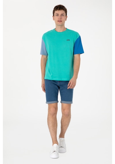 U.S. Polo Assn. Erkek Comfort Fit Bisiklet Yaka Mint Tişört 50306921-VR090 U.S. Polo Assn. Erkek Comfort Fit Bisiklet Yaka Mint Tişört 50306921-VR090