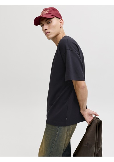 Jack&jones Jjebarron Tee Ss O-neck Noos Siyah