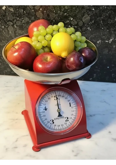 5 Kg Retro Nostalji Mutfak Tartısı Analog Terazi