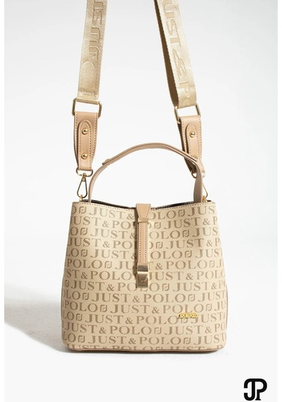 Just Polo Kadın El Ve Omuz Çantası 6011mh Kum Kum 61485258