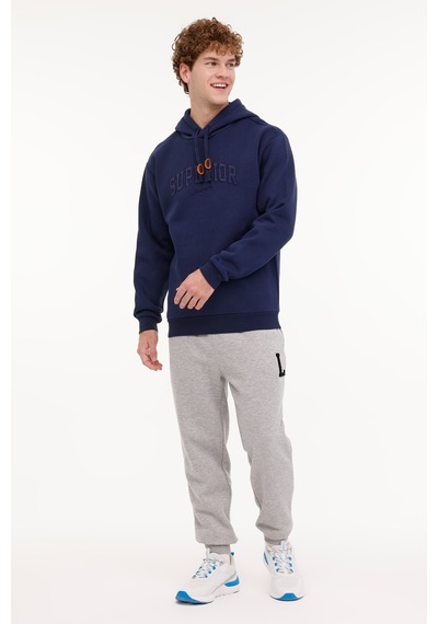 Lumberjack Ml Volcano 17dnm2002 4pr Erkek Sweatshirt Kapşonlu Lacivert