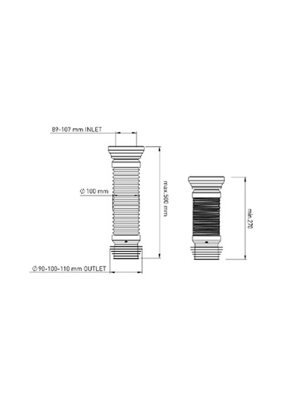 Körüklü Kada Telli 50 Cm Nova 7012 Beyaz