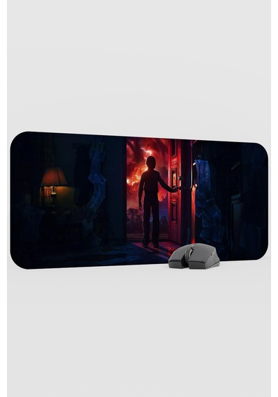 Stranger Things 2 V4 70x30 Xl Gaming Kauçuk Kaymaz Taban Mouse Pad Fare Altlığı