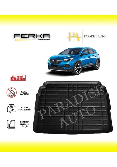 Opel Grandland X Alt Kademe 2017 Ve Üstü Bagaj Havuzu