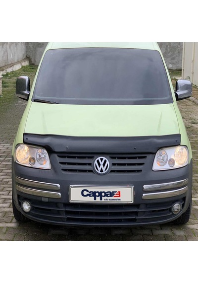 Cappafe Vw Caddy Ön Kaput Koruyucu Rüzgarlık 4Mm Abs 2004-2010