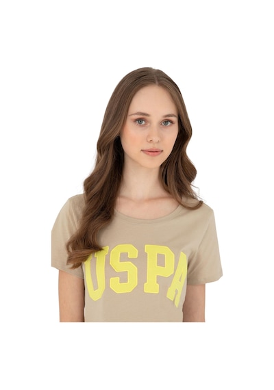U.S. Polo Assn. Kadın Basic Tişört 1804839 Haki