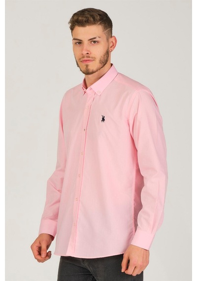 G725 Dewberry Erkek Gömlek-pembe Pembe