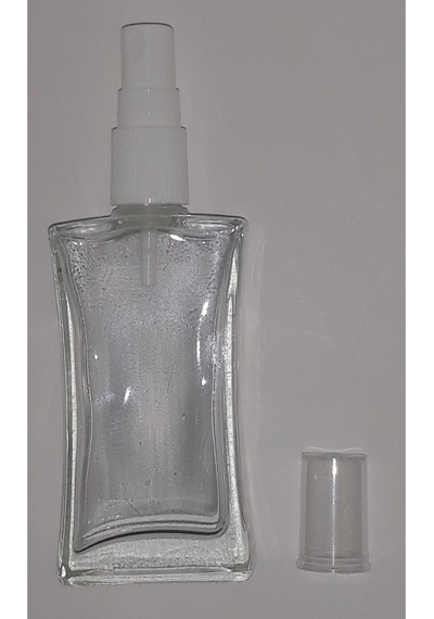 Parfüm Şişesi 30 Ml 5 Adet Şeffaf Kapaklı İçbükey Boş Şişe