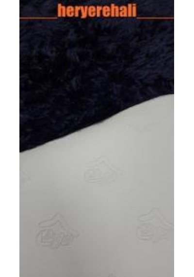 Yamalı Home Tavşan Tüyü Yuvarlak Kahve 140 x 140 Cm