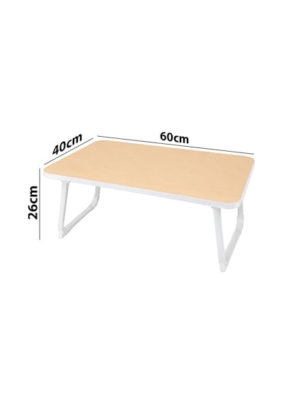 Sunup Sn-29693 Katlanabilir Laptop Masası Ve Yatak Koltuk Üzeri Tepsisi Ahşap Desen 60x40cm Diğer