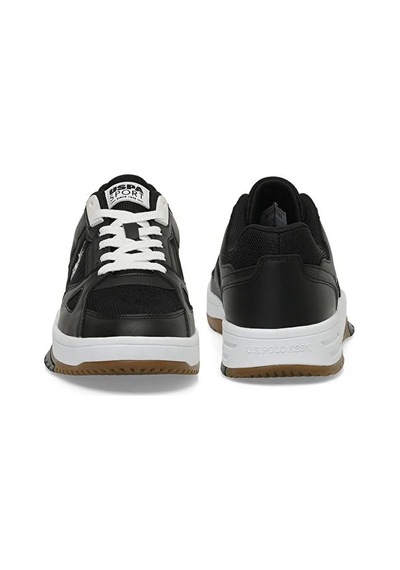 U.s. Polo Assn.mysterıo 4fx Beyaz Erkek Sneaker Siyah Siyah