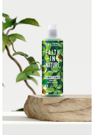 Faith in Nature %99 Doğal Besleyici Saç Bakım Kremi Avokado Tüm Saç Tipleri İçin 400 ML