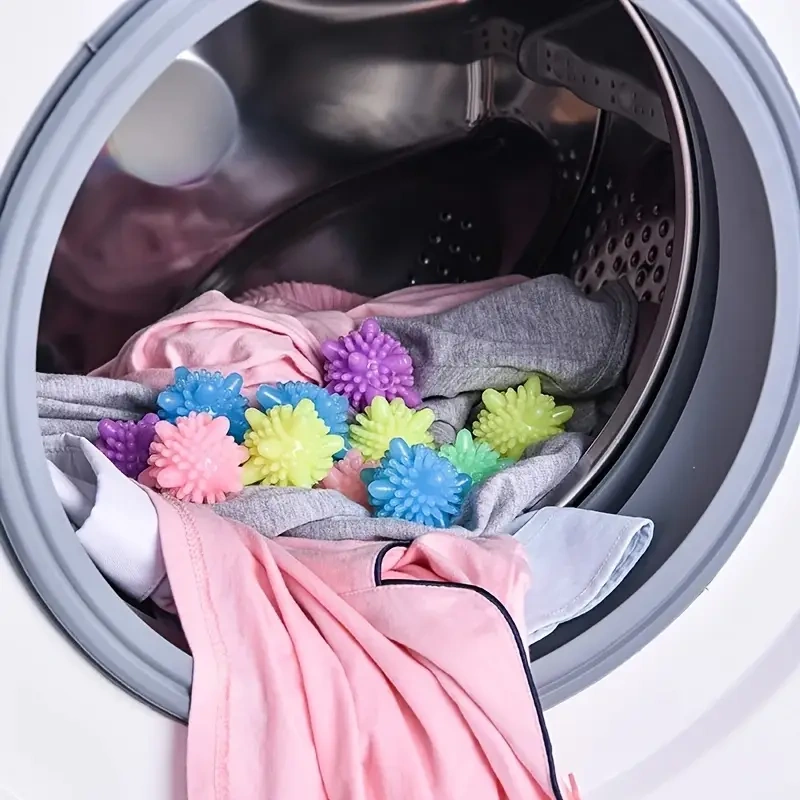 Mucit Home 5 Adet Çamaşır Makine Topu Lekelere Karşı Koruma, Karışıklık Önleme, Düğüm Önleyici Çok Renkli